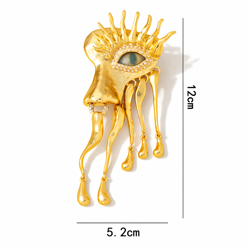 The Gilded Gaze Earrings