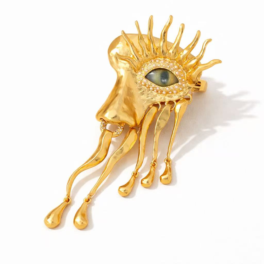 The Gilded Gaze Earrings