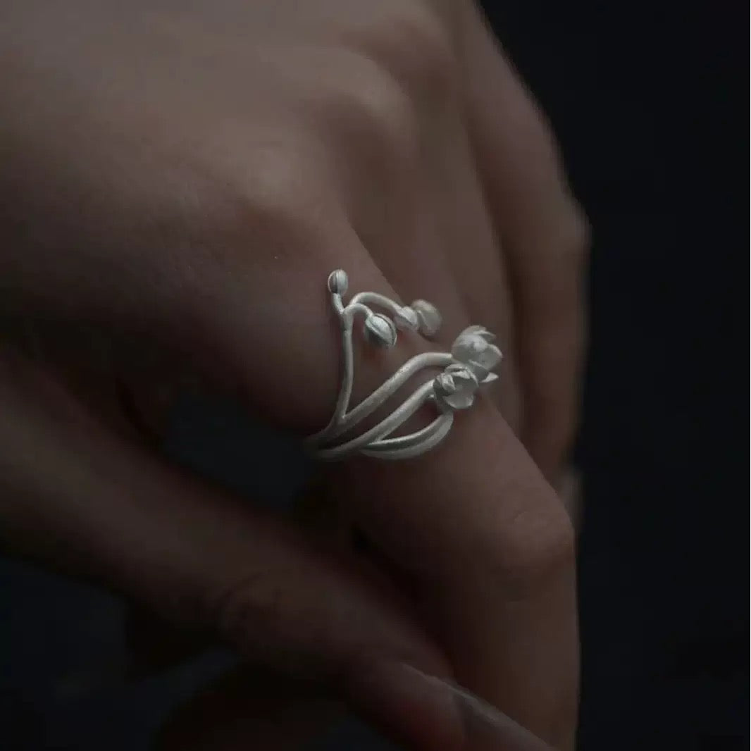 Night Bloom Ring