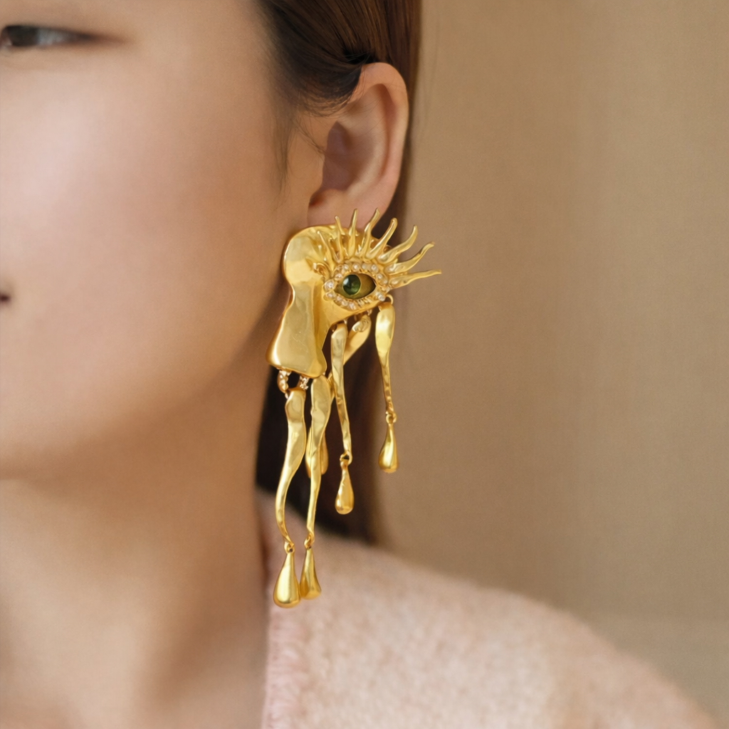 The Gilded Gaze Earrings