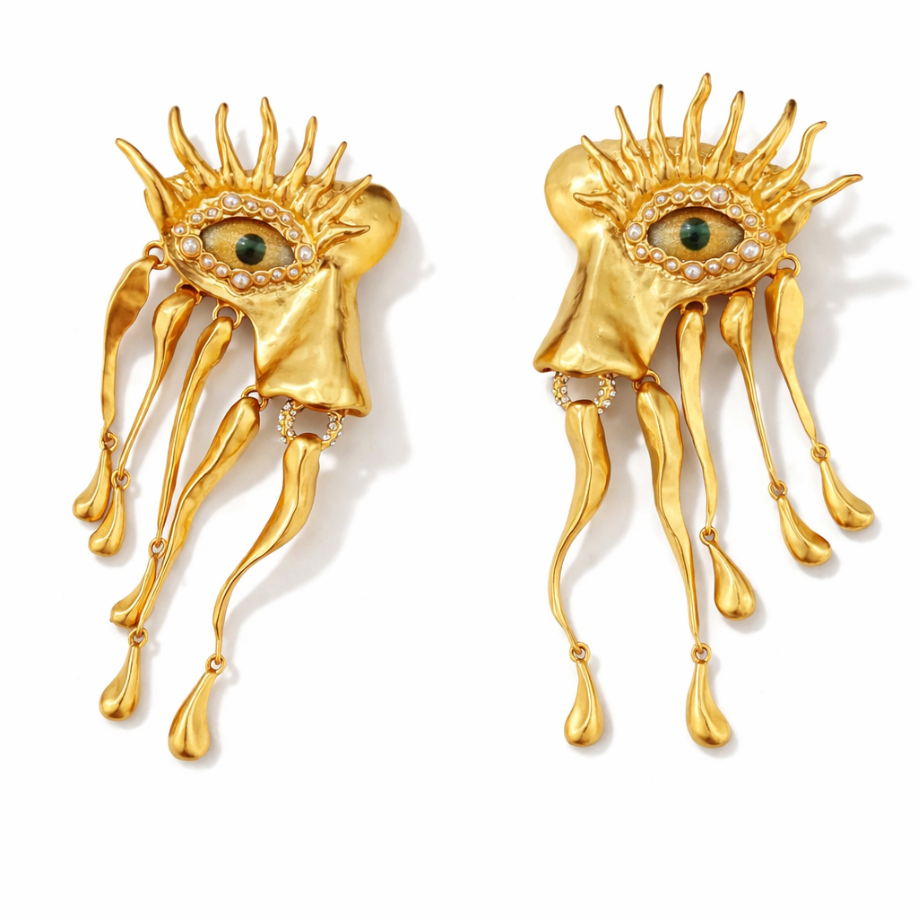 The Gilded Gaze Earrings